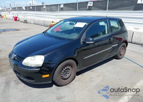 2009 Volkswagen Rabbit S from USA, damaged, VIN WVWAB71K49W138013